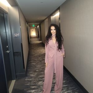 Elegant Mauve Women's Jumpsuit